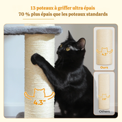 Arbre à chat XXL 170 cm – structure massive et ultra stable