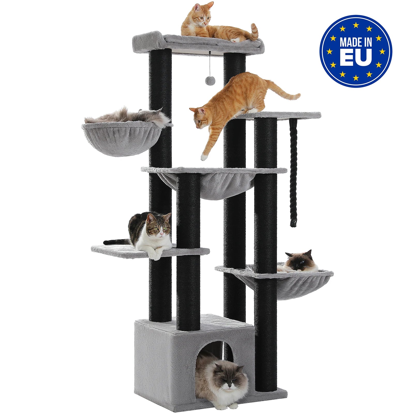 Arbre à chat XXL géant – structure massive et ultra stable