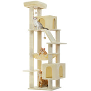 Arbre à chat XXL géant - avec hamac, niches et perchoir XXL