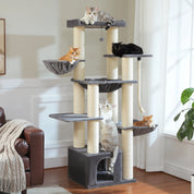 Arbre à chat XXL géant – structure massive et ultra stable