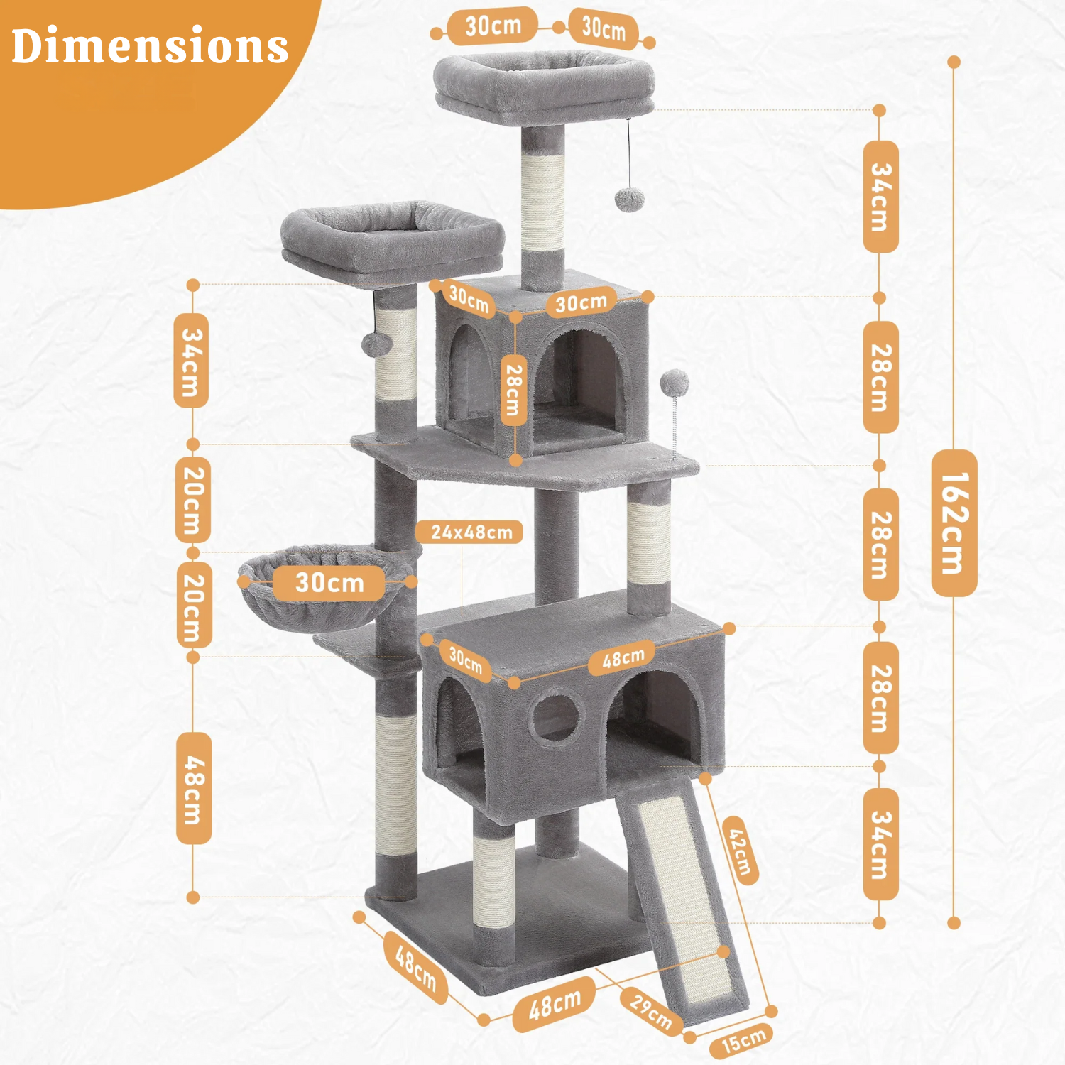 Arbre à Chat Évolutif : Dimensions Variables, Double Espace, Robustesse Garantie