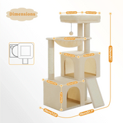 Arbre à Chat Évolutif : Dimensions Variables, Double Espace, Robustesse Garantie