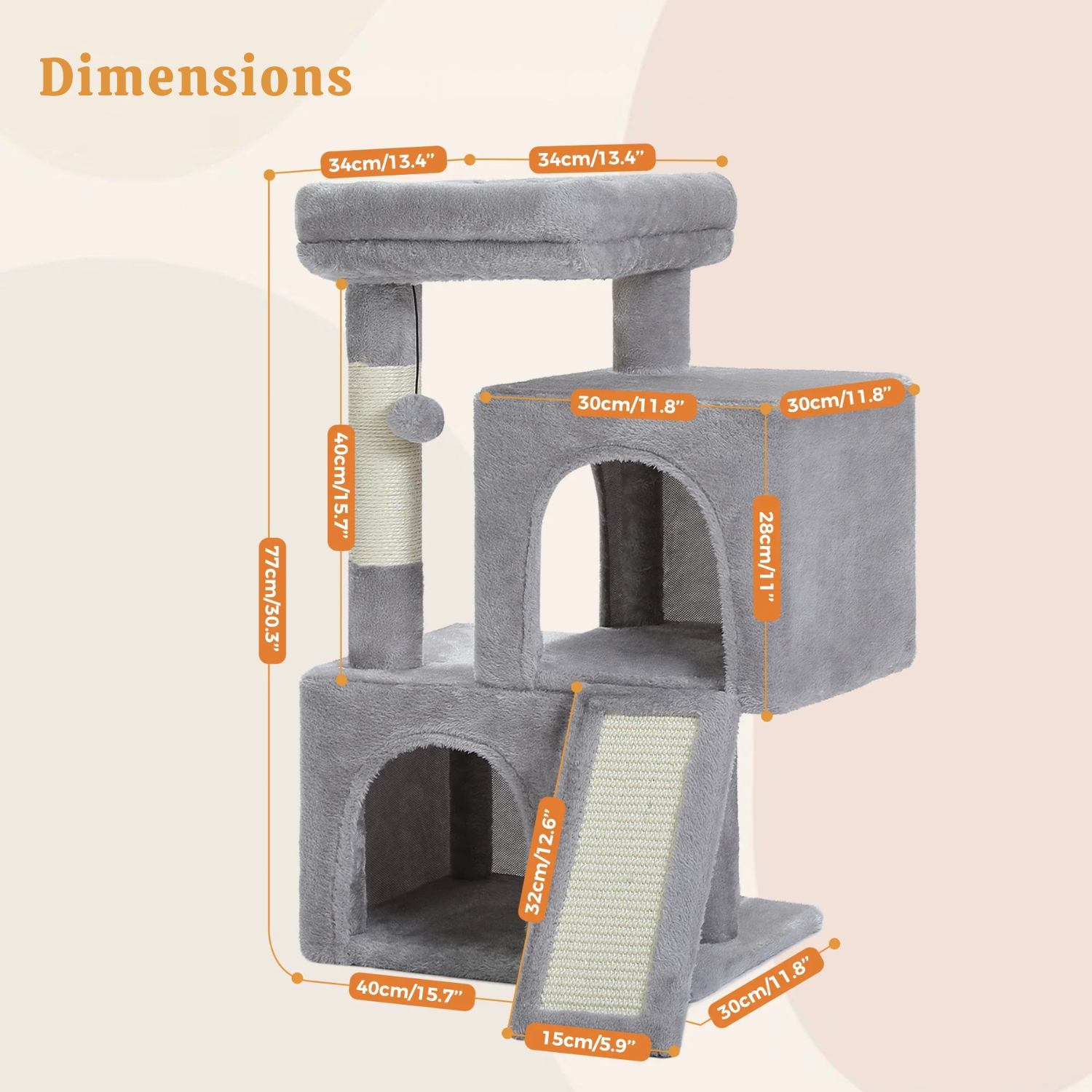 Arbre à Chat Évolutif : Dimensions Variables, Double Espace, Robustesse Garantie