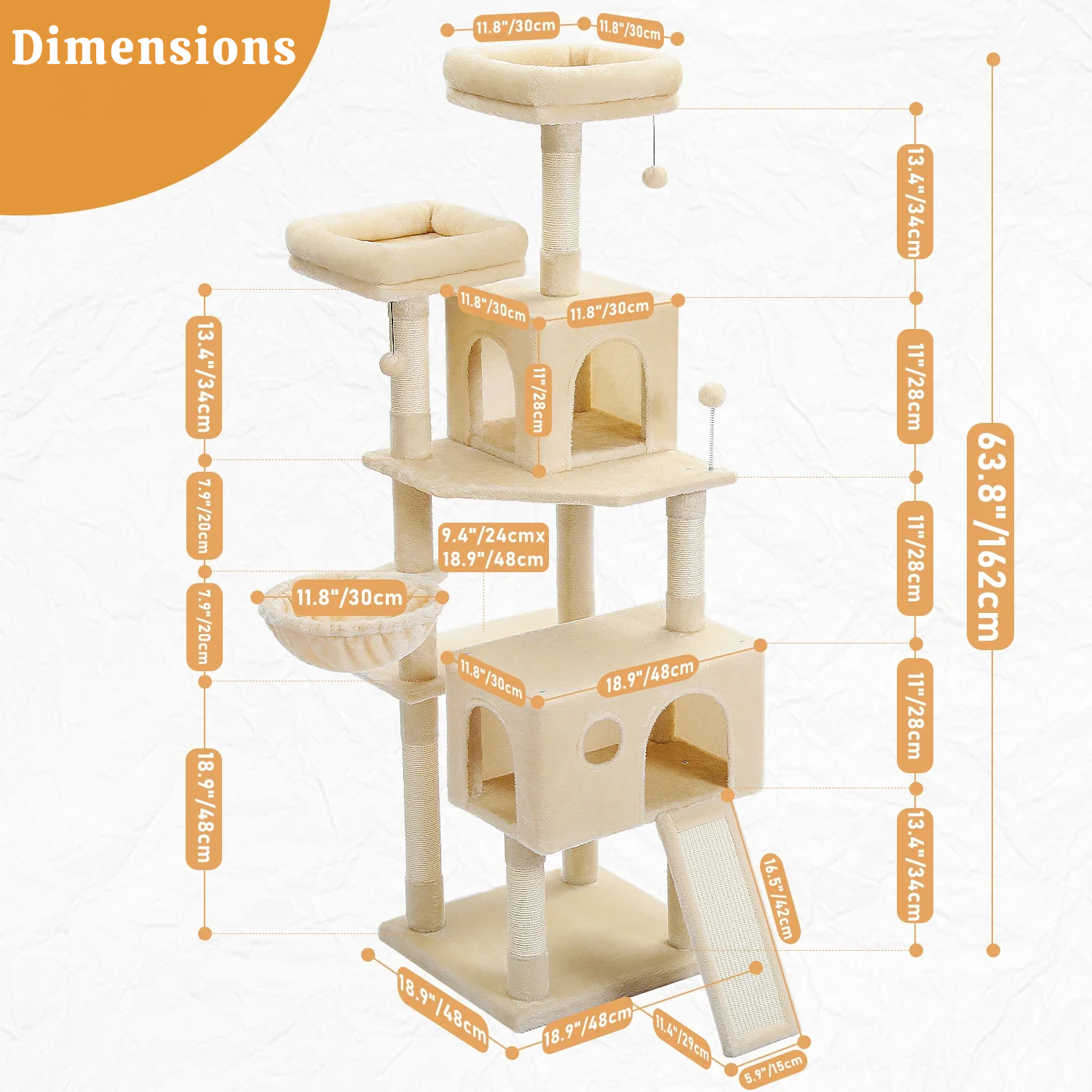 Arbre à Chat Évolutif : Dimensions Variables, Double Espace, Robustesse Garantie